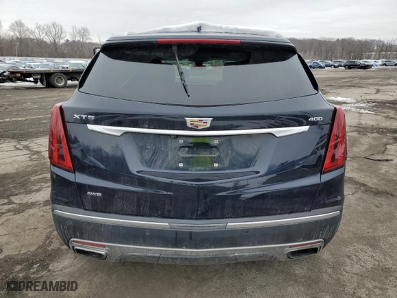 2021 Cadillac XT5 AWD Premium Luxury with VIN 1GYKNDRS3MZ126337, listed as a Copart auction lot 44495685 with 62,296 mi miles and Salvage Title. Bid and sale history available at carsss.com. Image 6.