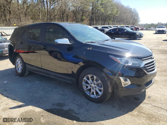 2020 Chevrolet Equinox LS with VIN 2GNAXHEV1L6109198, listed as a Copart auction lot 48431065 with 113,763 mi miles and Salvage Title. Bid and sale history available at carsss.com. Image 4.