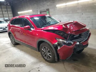 2021 Mazda CX-9 Touring with VIN JM3TCBCY7M0517200, listed as a Copart auction lot 87116144 with 26,663 mi miles and Salvage Title. Bid and sale history available at carsss.com. Image 4.