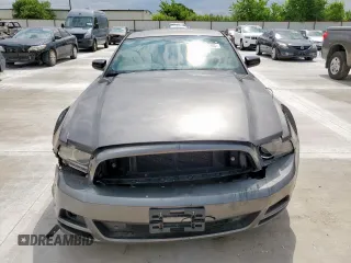 2014 Ford Mustang V6 with VIN 1ZVBP8AM7E5273383, listed as a Copart auction lot 58602265 with 154,480 mi miles and Salvage title. Bid and sale history available at DreamBid. Image 5.