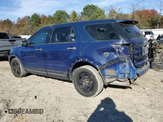 2014 Ford Utility Police Interceptor with VIN 1FM5K8AR1EGB96343, listed as a Copart auction lot 82013164 with 171,240 mi miles and Salvage Title. Bid and sale history available at carsss.com. Image 2.