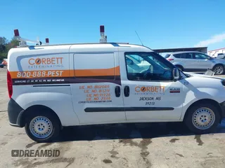 2020 Ram ProMaster City Cargo Van Tradesman with VIN ZFBHRFABXL6P57424, listed as a IAAI auction lot 41394026 with 121,503 mi miles. Bid and sale history available at carsss.com. Image 14.