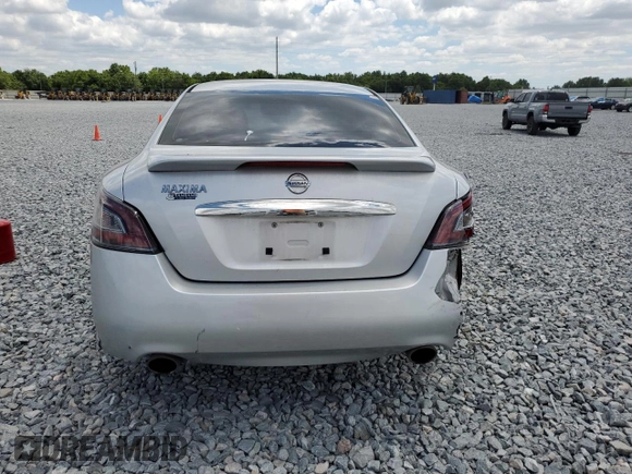 2014 Nissan Maxima S with VIN 1N4AA5AP8EC909075, listed as a Copart auction lot 53097245 with 132,311 mi miles and Salvage Title. Bid and sale history available at DreamBid. Image 6.
