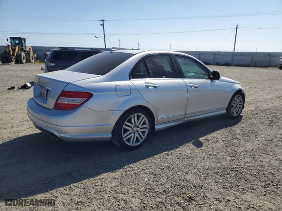 2008 Mercedes-Benz C-Class 3.0L Sport with VIN WDDGF54X58F069444, listed as a Copart auction lot 53897125 with 181,089 mi miles and Salvage Title. Bid and sale history available at carsss.com. Image 3.