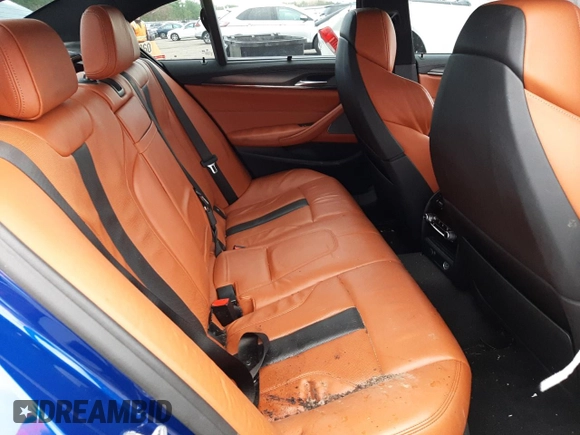 2019 BMW M5 Competition with VIN WBSJF0C56KB284826, listed as a Copart auction lot 70882182 with 35,727 mi miles. Bid and sale history available at carsss.com. Image 10.