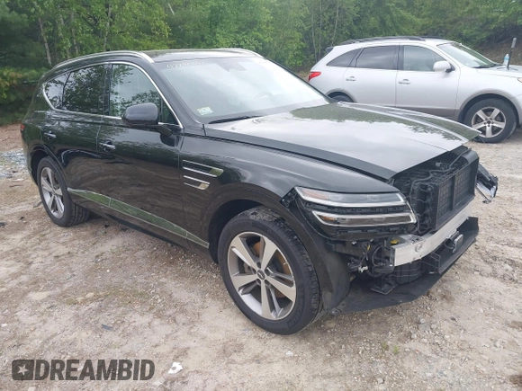 2021 Genesis GV80 с VIN KMUHBDSB5MU037611, выставлен на аукционе IAAI как лот 42290542 с пробегом 67 141 миль миль и . История ставок и продаж доступна на DreamBid. Изображение 1.
