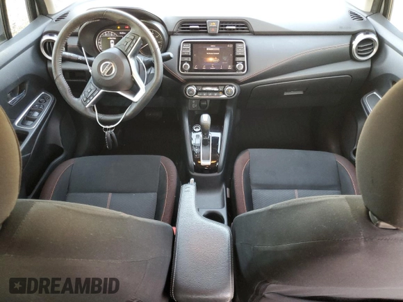 2021 Nissan Versa SR with VIN 3N1CN8FV5ML807402, listed as a Copart auction lot 61392685 with 62,671 mi miles and Salvage title. Bid and sale history available at DreamBid. Image 8.