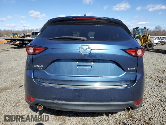 2018 Mazda CX-5 Grand Touring with VIN JM3KFBDM2J0322311, listed as a Copart auction lot 48368965 with 41,190 mi miles and Salvage Title. Bid and sale history available at carsss.com. Image 6.