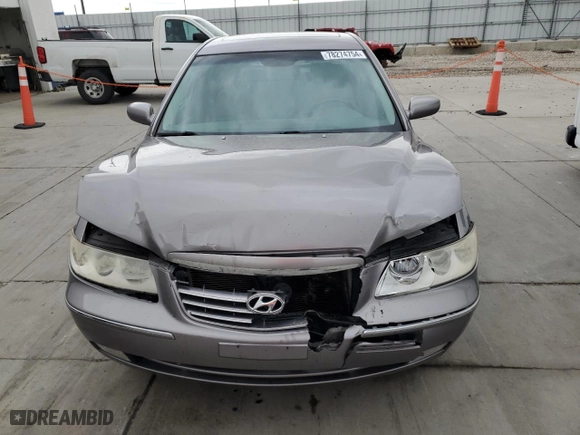 2007 Hyundai Azera SE with VIN KMHFC46F17A195076, listed as a Copart auction lot 78274754 with 111,612 mi miles and Salvage Title. Bid and sale history available at carsss.com. Image 5.