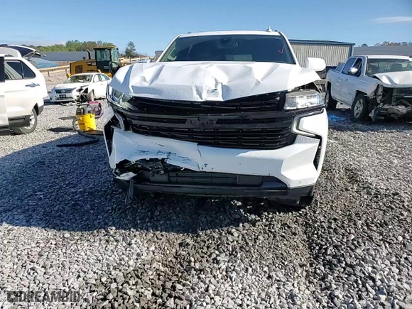 2023 Chevrolet Tahoe RST with VIN 1GNSKRKD3PR210239, listed as a Copart auction lot 82106974 with 57,854 mi miles and Salvage Title. Bid and sale history available at carsss.com. Image 14.