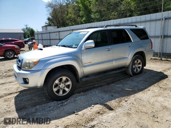 2008 Toyota 4Runner SR5 with VIN JTEZU14R780098672, listed as a Copart auction lot 55787325 with Not provided miles and Salvage title. Bid and sale history available at DreamBid. Image 1.