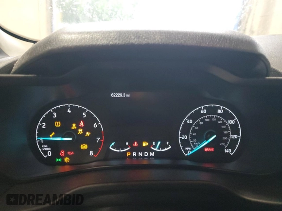 2022 Ford Transit Connect XL with VIN NM0LS7S25N1508350, listed as a Copart auction lot 56345805 with 62,229 mi miles and Clean title. Bid and sale history available at DreamBid. Image 9.