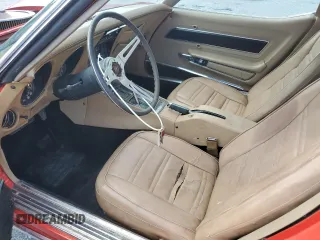 1975 Chevrolet Corvette with VIN 1Z37J5S433144, listed as a Copart auction lot 67254065 with 57,154 mi miles and Clean title. Bid and sale history available at DreamBid. Image 7.