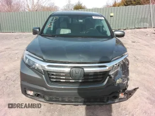 2019 Honda Ridgeline RTL-T with VIN 5FPYK3F64KB013498, listed as a Copart auction lot 44334195 with 104,197 mi miles and Salvage title. Bid and sale history available at DreamBid. Image 5.
