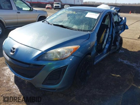 2011 Mazda 3 i Sport with VIN JM1BL1UG9B1415697, listed as a IAAI auction lot 41820686 with 199,561 mi miles and . Bid and sale history available at DreamBid. Image 17.