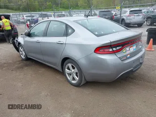 2015 Dodge Dart SXT with VIN 1C3CDFBB3FD315187, listed as a IAAI auction lot 42164138 with 170,165 mi miles. Bid and sale history available at carsss.com. Image 3.