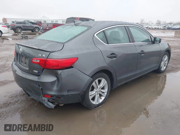 2014 Acura ILX Hybrid Technology z VIN 19VDE3F75EE300312, wystawiony jako IAAI lot #41608572 z przebiegiem 126 974 mil mil oraz . Historia ofert i sprzedaży dostępna na DreamBid. Obrazek 4.