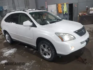 2006 Lexus RX 400h z VIN JTJHW31U760028954, wystawiony jako IAAI lot #41581757 z przebiegiem 122 020 mil mil oraz . Historia ofert i sprzedaży dostępna na DreamBid. Obrazek 1.