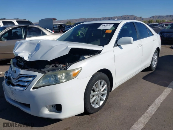2011 Toyota Camry LE with VIN 4T1BK3EK6BU614539, listed as a IAAI auction lot 41874492 with 129,870 mi miles. Bid and sale history available at carsss.com. Image 2.