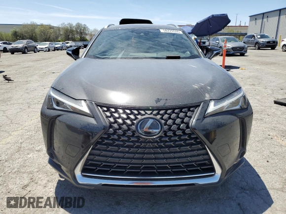 2019 Lexus UX 200 with VIN JTHY3JBHXK2017333, listed as a Copart auction lot 58220535 with 64,044 mi miles and Salvage title. Bid and sale history available at DreamBid. Image 5.