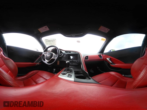 2015 Chevrolet Corvette Z51 3LT with VIN 1G1YL2D76F5112867, listed as a IAAI auction lot 39194815 with 64,225 mi miles. Bid and sale history available at carsss.com. Image 20.