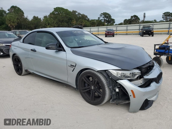 2016 BMW M4 with VIN WBS3U9C52GP969466, listed as a Copart auction lot 39457474 with 56,022 mi miles. Bid and sale history available at carsss.com. Image 4.