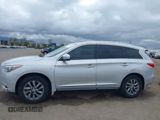 2015 Infiniti QX60 with VIN 5N1AL0MM3FC503873, listed as a IAAI auction lot 42080667 with 203,752 mi miles. Bid and sale history available at carsss.com. Image 6.