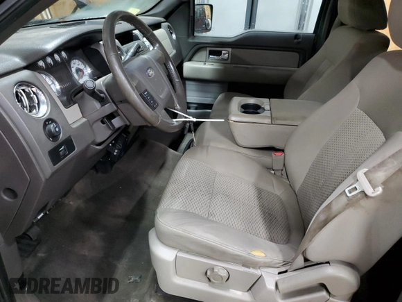2010 Ford F-150 XL with VIN 1FTFW1EV0AFA46736, listed as a Copart auction lot 52701115 with 201,247 mi miles and Clean Title. Bid and sale history available at carsss.com. Image 7.