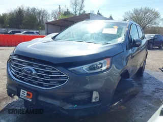 2019 Ford Edge SEL with VIN 2FMPK3J95KBB75834, listed as a IAAI auction lot 41884019 with 82,298 mi miles. Bid and sale history available at carsss.com. Image 2.