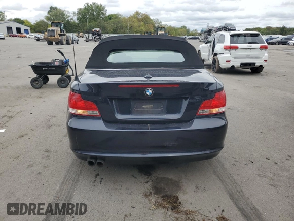 2009 BMW 1 Series 128i with VIN WBAUN13559VH80948, listed as a Copart auction lot 73012384 with 130,694 mi miles and Clean Title. Bid and sale history available at carsss.com. Image 6.