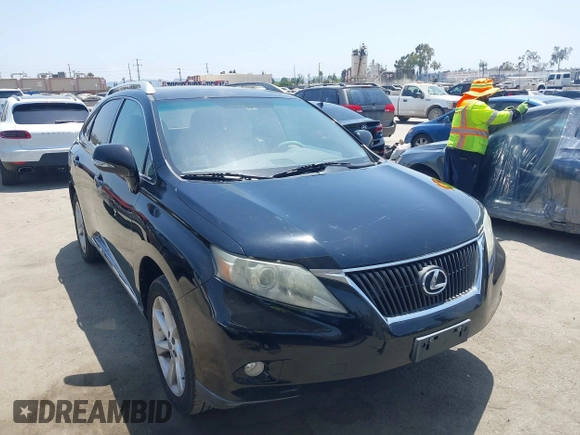 2012 Lexus RX 350 with VIN 2T2ZK1BA9CC078845, listed as a IAAI auction lot 42574809 with 169,373 mi miles and . Bid and sale history available at DreamBid. Image 1.