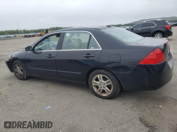 2006 Honda Accord EX-L z VIN 1HGCM568X6A018599, wystawiony jako Copart lot #58000555 z przebiegiem 158 593 mil mil oraz Szkoda całkowita • Salvage title. Historia ofert i sprzedaży dostępna na DreamBid. Obrazek 2.