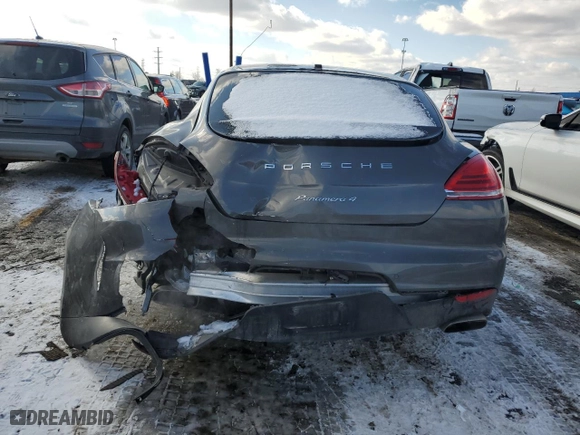 2014 Porsche Panamera with VIN WP0AA2A74EL015048, listed as a Copart auction lot 44160755 with 97,397 mi miles and Clean Title. Bid and sale history available at carsss.com. Image 6.