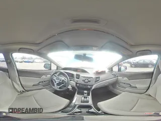 2012 Honda Civic EX with VIN 19XFB2F89CE002130, listed as a Copart auction lot 48515155 with 190,416 mi miles and Salvage Title. Bid and sale history available at DreamBid. Image 13.