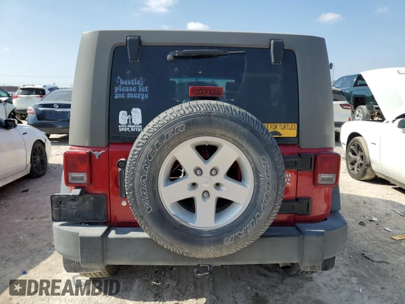 2008 Jeep Wrangler Unlimited X with VIN 1J4GB39168L649201, listed as a Copart auction lot 44152955 with 570,258 mi miles and Clean Title. Bid and sale history available at DreamBid. Image 6.