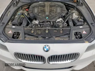2012 BMW 5 Series 550i z VIN WBAFR9C50CDV58680, wystawiony jako Copart lot #54892735 z przebiegiem 169 263 mil mil oraz Szkoda całkowita • Salvage title. Historia ofert i sprzedaży dostępna na DreamBid. Obrazek 11.