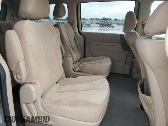 2014 Kia Sedona LX with VIN KNDMG4C73E6581348, listed as a Copart auction lot 54724885 with 117,670 mi miles and Salvage Title. Bid and sale history available at DreamBid. Image 11.