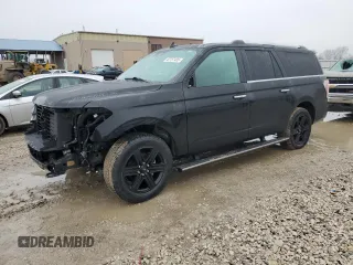 2021 Ford Expedition Max Limited with VIN 1FMJK2AT0MEA30512, listed as a Copart auction lot 42757405 with 49,283 mi miles and Salvage Title. Bid and sale history available at DreamBid. Image 1.