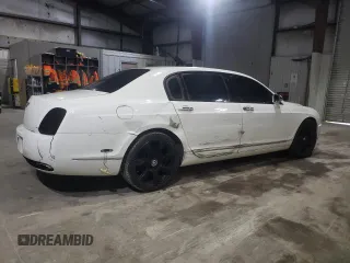 2007 Bentley Flying Spur with VIN SCBBR93W97C040186, listed as a Copart auction lot 84065224 with Not Provided miles and Salvage Title. Bid and sale history available at DreamBid. Image 3.