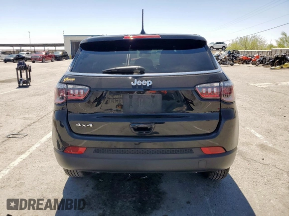 2023 Jeep Compass Sport z VIN 3C4NJDAN7PT538650, wystawiony jako Copart lot #60293965 z przebiegiem 57 586 mil mil oraz Szkoda całkowita • Salvage title. Historia ofert i sprzedaży dostępna na DreamBid. Obrazek 6.