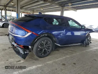 2024 Kia EV6 Wind with VIN KNDC34LA0R5617723, listed as a Copart auction lot 51634055 with 11,902 mi miles and Non Repairable. Bid and sale history available at carsss.com. Image 3.