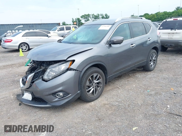 2015 Nissan Rogue SL z VIN 5N1AT2MV1FC923555, wystawiony jako IAAI lot #42280286 z przebiegiem 144 966 mil mil oraz . Historia ofert i sprzedaży dostępna na DreamBid. Obrazek 17.