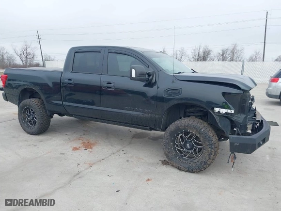 2019 Nissan Titan XD SV with VIN 1N6BA1F43KN508911, listed as a IAAI auction lot 41537497 with 61,117 mi miles. Bid and sale history available at carsss.com. Image 14.