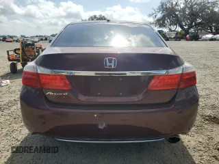 2015 Honda Accord EX-L with VIN 1HGCR2F82FA163233, listed as a Copart auction lot 51297955 with 32,343 mi miles and Salvage title. Bid and sale history available at DreamBid. Image 6.