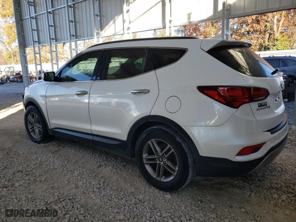 2017 Hyundai Santa Fe Sport 2.4L with VIN 5NMZU3LB6HH034935, listed as a Copart auction lot 81280654 with 103,803 mi miles and Salvage Title. Bid and sale history available at carsss.com. Image 2.