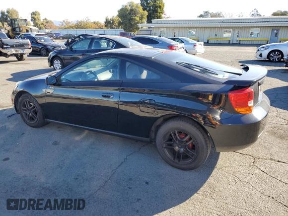 2000 Toyota Celica GT with VIN JTDDR32TXY0022339, listed as a Copart auction lot 79016024 with 161,429 mi miles and Salvage Title. Bid and sale history available at carsss.com. Image 2.