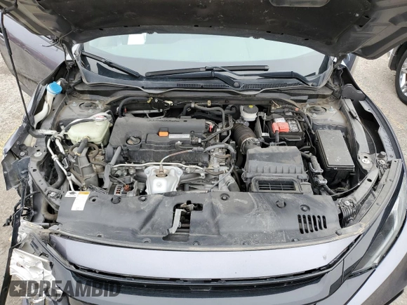 2019 Honda Civic Sport with VIN 2HGFC2F80KH503943, listed as a Copart auction lot 48527165 with 38,348 mi miles and Salvage Title. Bid and sale history available at DreamBid. Image 11.