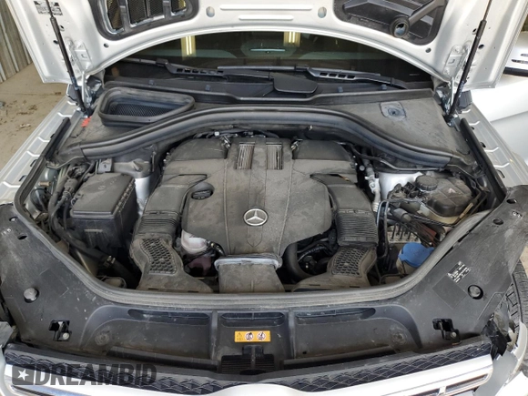 2017 Mercedes-Benz GLS 450 with VIN 4JGDF6EE1HA881381, listed as a Copart auction lot 54874255 with 66,113 mi miles and Salvage Title. Bid and sale history available at DreamBid. Image 12.