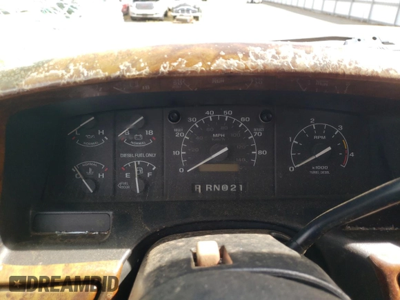 1997 Ford F-350 with VIN 1FTJW36F3VEA94191, listed as a Copart auction lot 56792665 with Not provided miles and Salvage title. Bid and sale history available at DreamBid. Image 9.