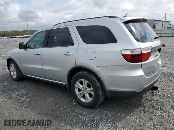 2011 Dodge Durango Crew with VIN 1D4RD4GG5BC730013, listed as a Copart auction lot 50032075 with 273,407 mi miles and Salvage Title. Bid and sale history available at carsss.com. Image 2.